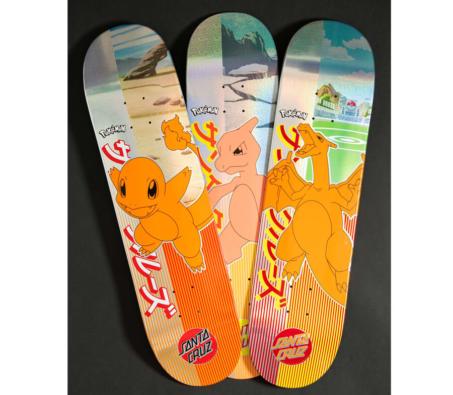 SANTA CRUZ x POKÉMON BLIND BAGS DECK (8 x 31.6i