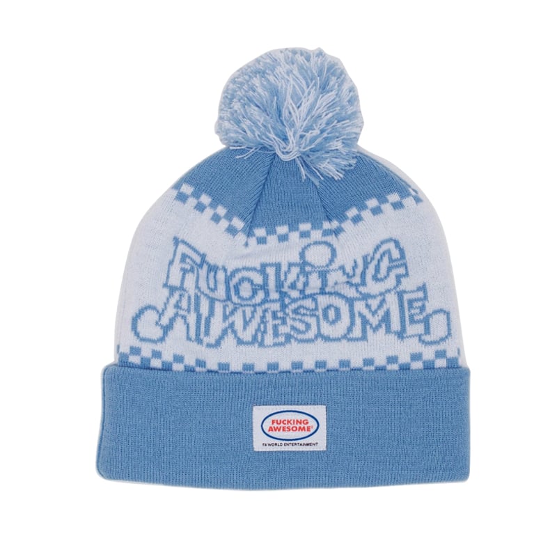 FUCKING AWESOME PBS JACQUARD BALL BEANIE | HESH