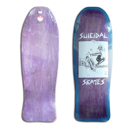 DOGTOWN x SUICIDAL SKATES POOL SKATER DECK (10.125 x 30.325inch)