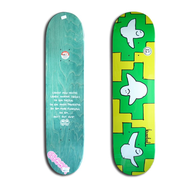 KROOKED TRIO DECK (7.3 x 29.3inch) | HESHDAWGZ