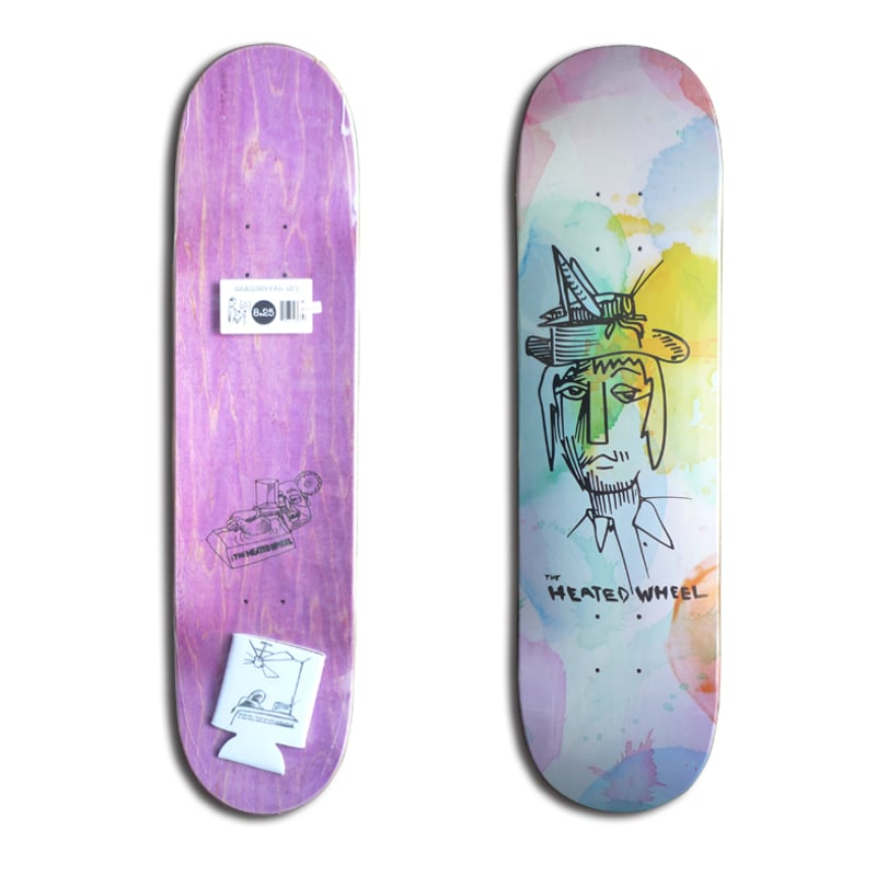 HEATED WHEEL GRASSHOPPER GUY DECK (8.25 x 31.9i
