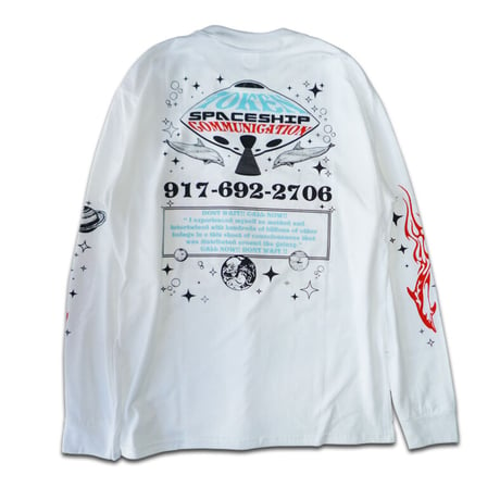 CALL ME 917 DOLPHIN ABDUCTION L/S TEE