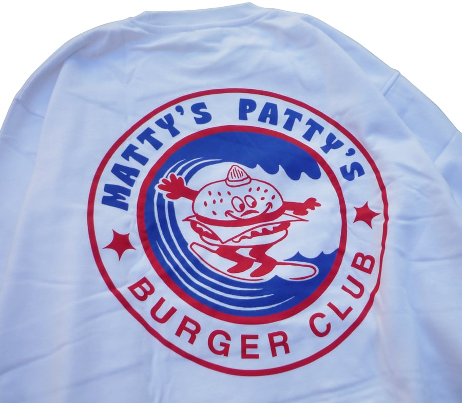 MATTY'S PATTY'S BURGER CLUB CREWNECK | HESHDAWGZ
