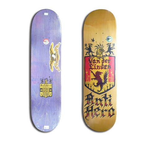 ANTI HERO DAAN VAN DER LINDEN COAT OF ARMS DECK (8.28 x 31.7inch)