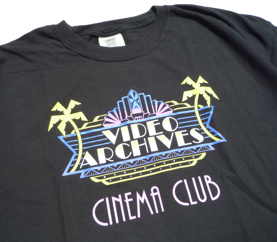 VISTA THEATER VIDEO ARCHIVES CINEMA CLUB TEE | 