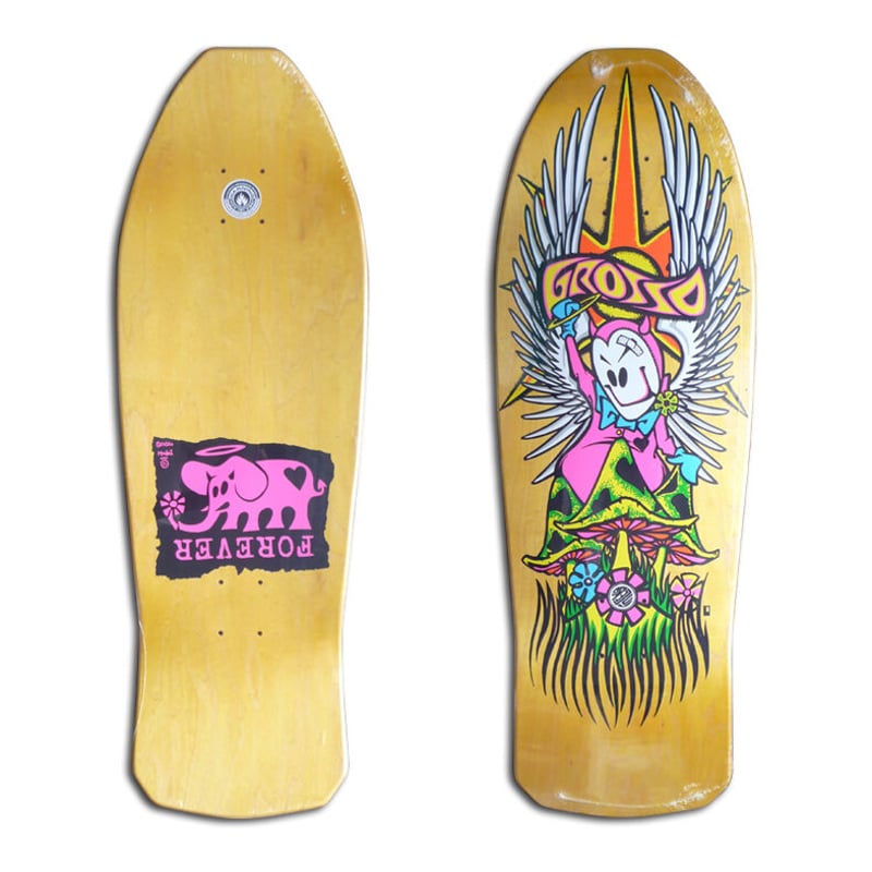 BLACK LABEL JEFF GROSSO 1989 RE-ISSUE DECK (10 BLACK LABEL JEFF GROSSO 1989 RE-ISSUE DECK (10