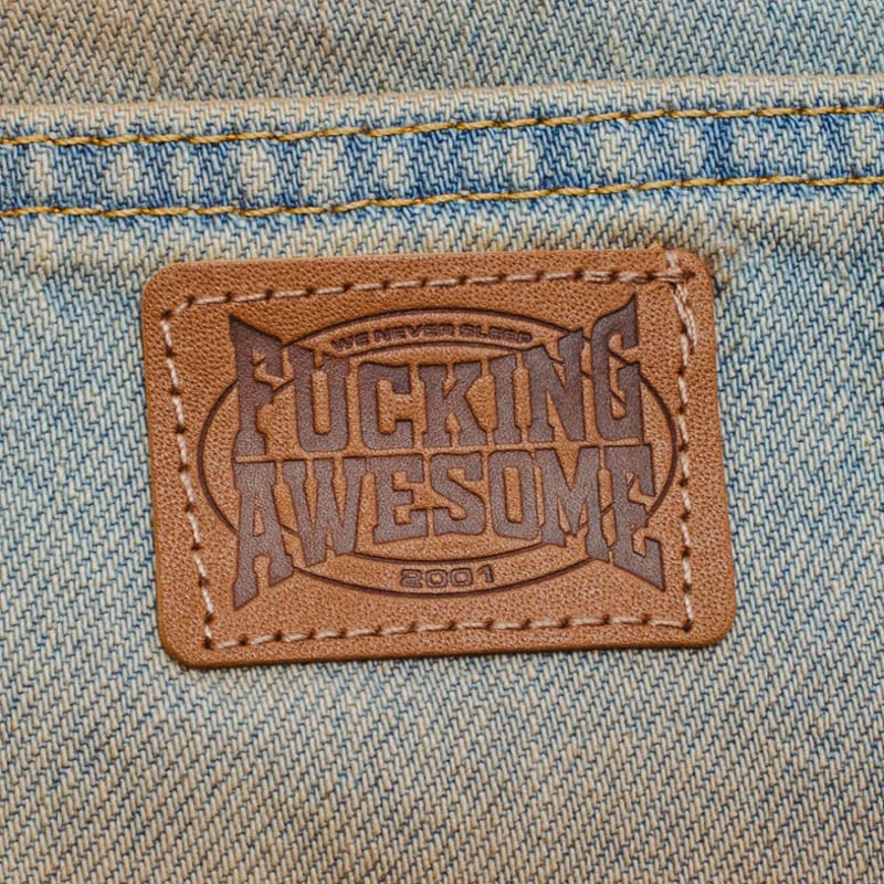 FUCKING AWESOME FECKE WASHED JEAN 2025 | HESHDAWGZ
