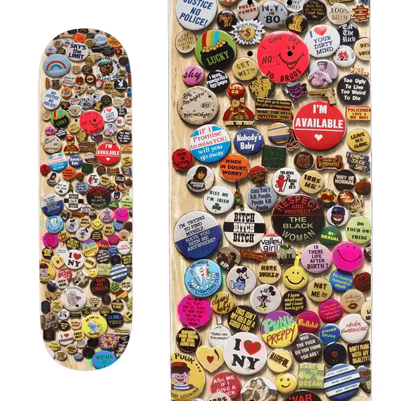 VIOLETデッキ8.25 VIOLET PINS DECK NATURAL (8 x 31.7inch, 8.25 x