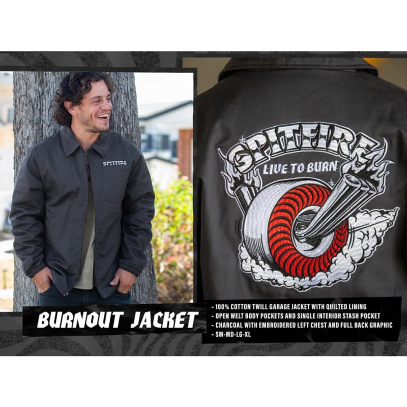 SPITFIRE BURNOUT JACKET | HESHDAWGZ
