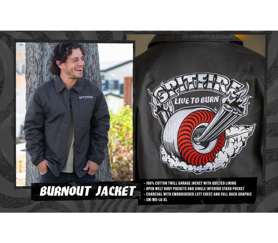 SPITFIRE BURNOUT JACKET | HESHDAWGZ