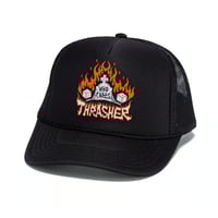 dlxsf キャップ DLXSF LOGO EMBROIDERY MESH CAP キャップ メッシュキャップ