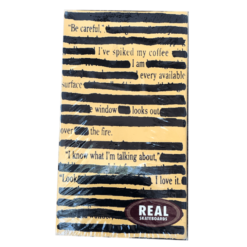 REAL NON FICTION DECK (8.12 x 32inch) | HESHDAWGZ