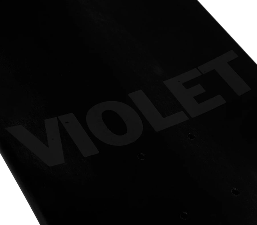 VIOLET LEOPARD DECK (8 x 31.7inch, 8.25 x 31.8﻿