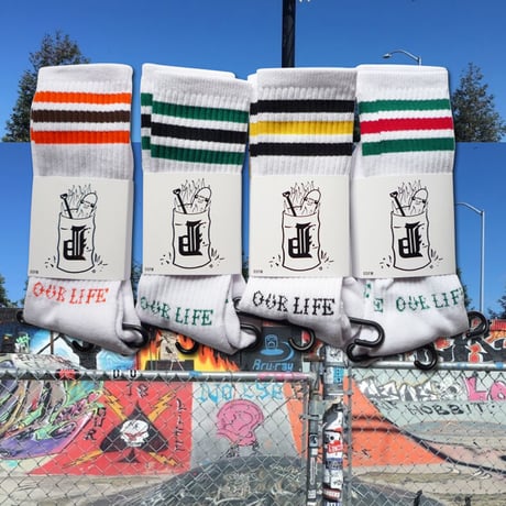 OURLIFE x DIRTY PIGEON SOCKS