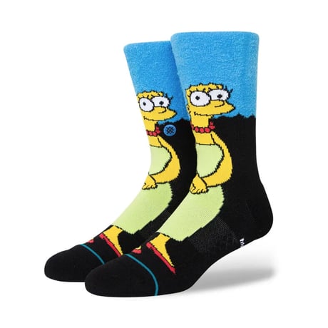 STANCE x THE SIMPSONS MARGE CREW SOCKS