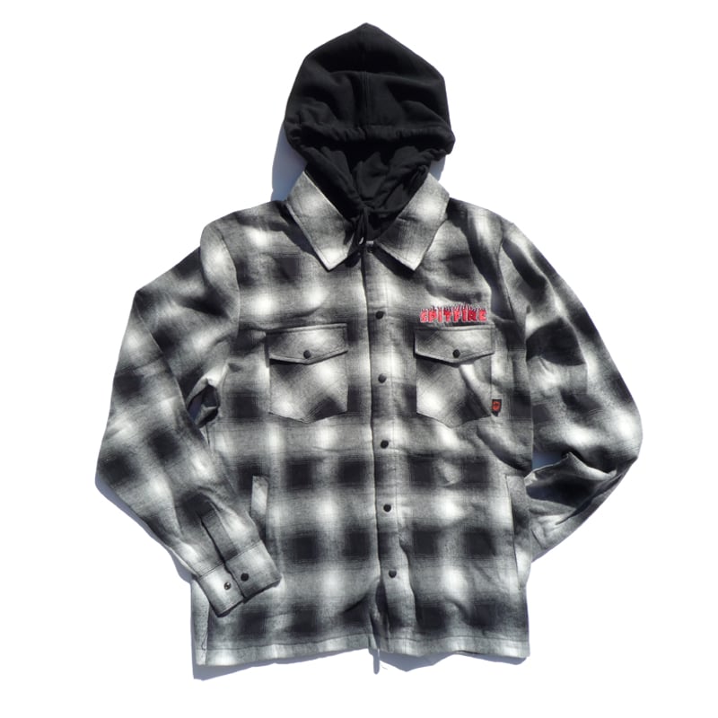 SPITFIRE DEMONSEED HOODED FLANNEL SHIRT | HESHD