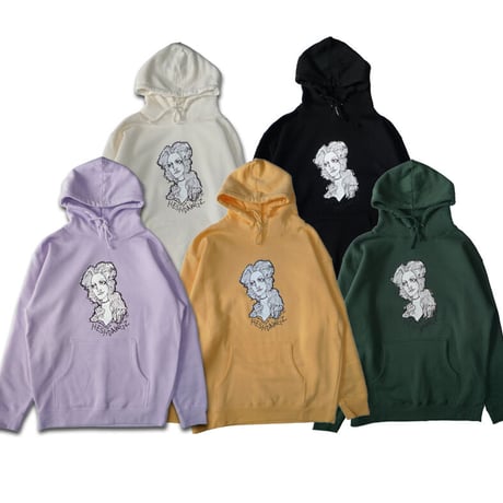 HESHDAWGZ  x MARK GONZALES SKETCHY PULLOVER HOODIE