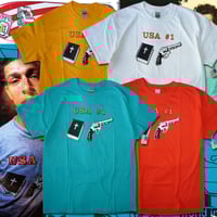 DEAR, EARLY BLIND AND VIDEO DAYS COLLECTION USA #1 TEE