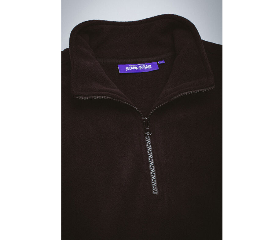 ファッキングオーサム ジャンパー FUCKING AWESOME CUT OFF QUARTER ZIP POLAR FLEEC