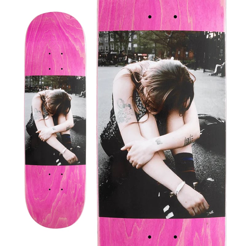 VIOLET BLANCA PRO DECK (8 x 31.7inch) | HESHDAWGZ