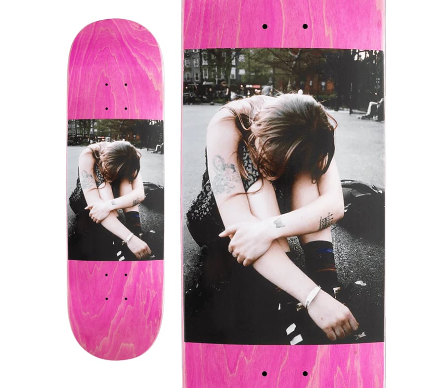 VIOLET BLANCA PRO DECK (8 x 31.7inch) | HESHDAWGZ