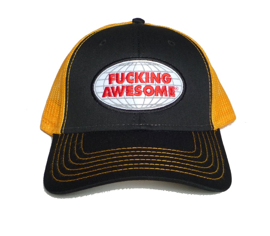 FUCKING AWESOME MECHANICS SIX PANEL MESH HAT | ...