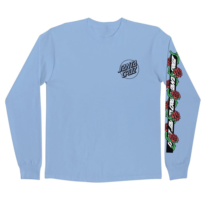 SANTA CRUZ DRESSEN ROSES VINE OPUS L/S TEE | HE