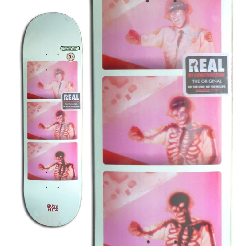 新品未使用品 REAL BUSENITZ デッキ 8.5 デッキテープ付 REAL DENNIS BUSENITZ SHOCK THERAPY DECK (8.5 x