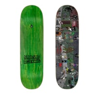 ICE CUBE × COLOR BARS アイスキューブ×カラーバー 8.25 COLOR BARS x ICE CUBE DROP TOP DECK (8.25 x 32