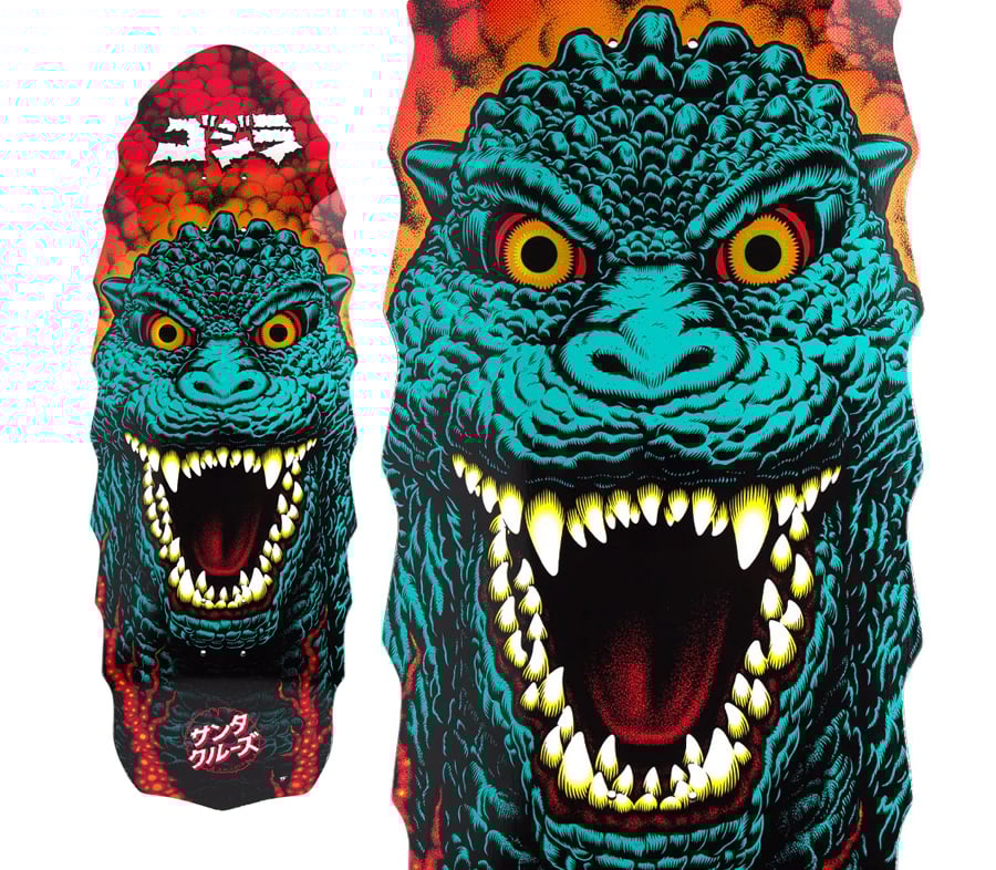 新品Santa Cruz ゴジラ デストロイヤー デッキ 11.0x32.0 新品Santa Cruz ゴジラ デストロイヤー デッキ 11.0x32.0