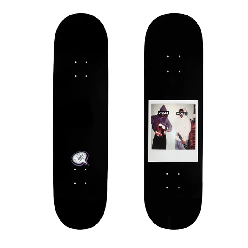 VIOLET WE'RE IN THIS TOGETHER BLACK DECK (8.25