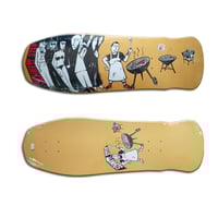 KROOKED ZIP ZINGER DECK ORANGE (7.75 x 30inch)
