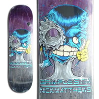 ANTI HERO GRIMPLE STIX NICK MATTHEWS GRIMPLENATOR DECK (8.5 x 31.85inch)
