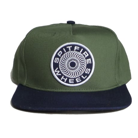 SPITFIRE CLASSIC 87' SWIRL PATCH SNAPBACK CAP