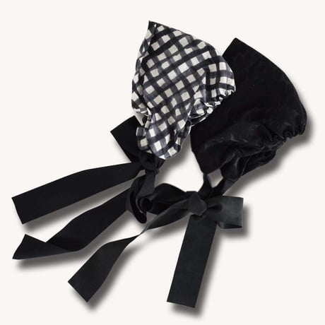 【新品未使用】PUTON/プットオン　ベレー帽　TORI 麻　ブラック 新品未使用】PUTON/プットオン ベレー帽 TORI 麻 ブラック