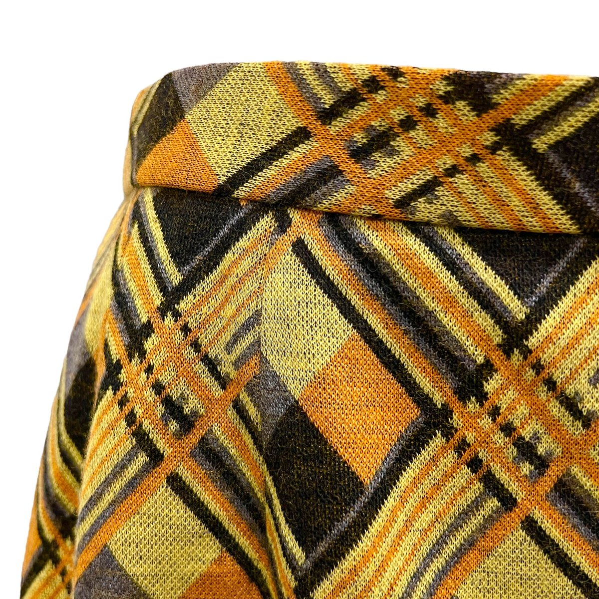 WOOLチェックBOXプリーツスカート(1970s Italy) | cocotier