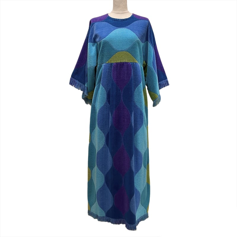 60s vintage パイル ワンピース