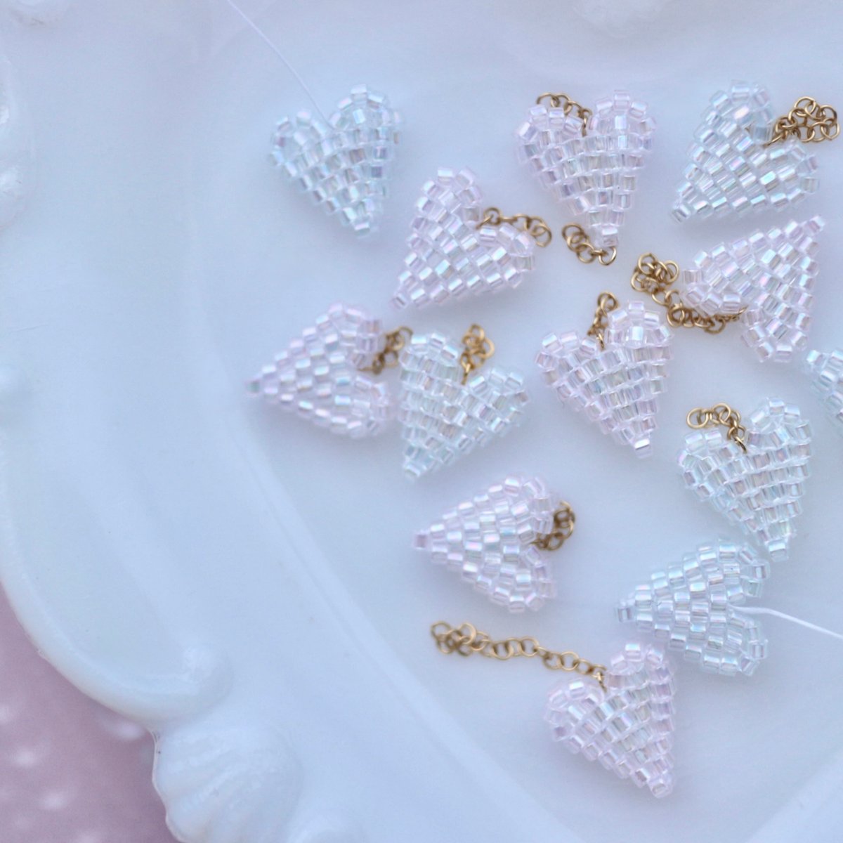 こりすのママさま専用 ＦＴＷ ツインハートイヤリング キュアスポット JULICA | Très Petit SWEETHEART_UN_2025 Summer L