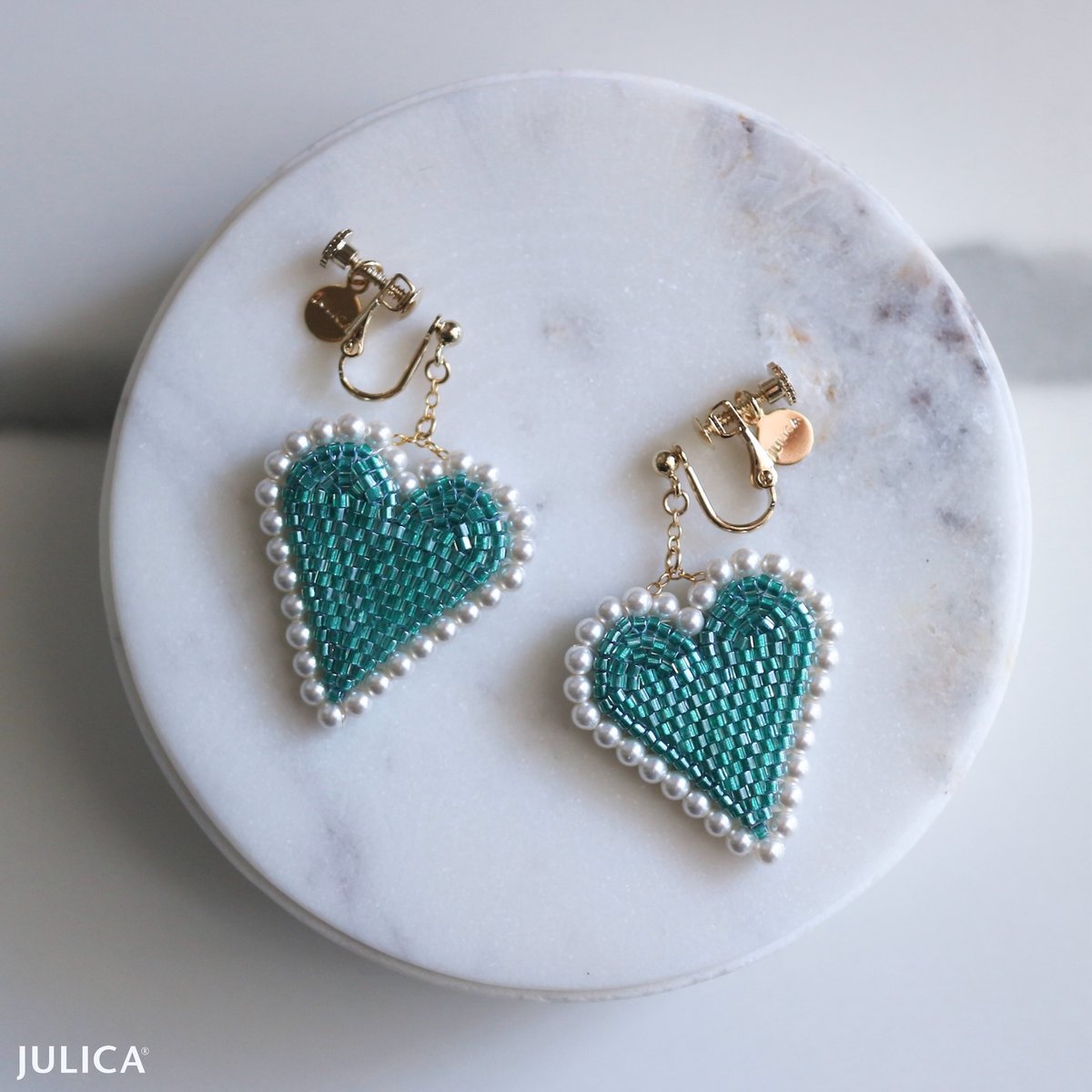 JULICA | Pearled SweetHeart_Émeraude | JULICA O