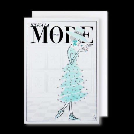 "JULICÀ LA MODE magazine" GREETING CARD［L］OCTOBER 2022
