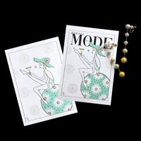 "JULICÀ LA MODE magazine" GREETING CARD［L］JULY 2021
