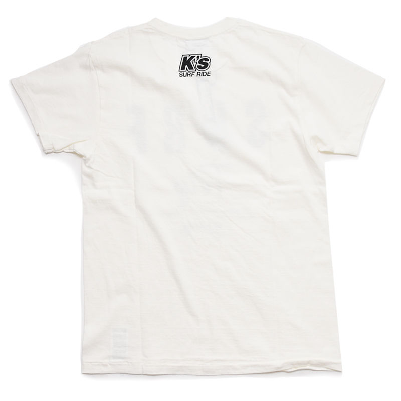 Marbles×K's surf ride ダブルネームTシャツ(ONLINE STOREオー