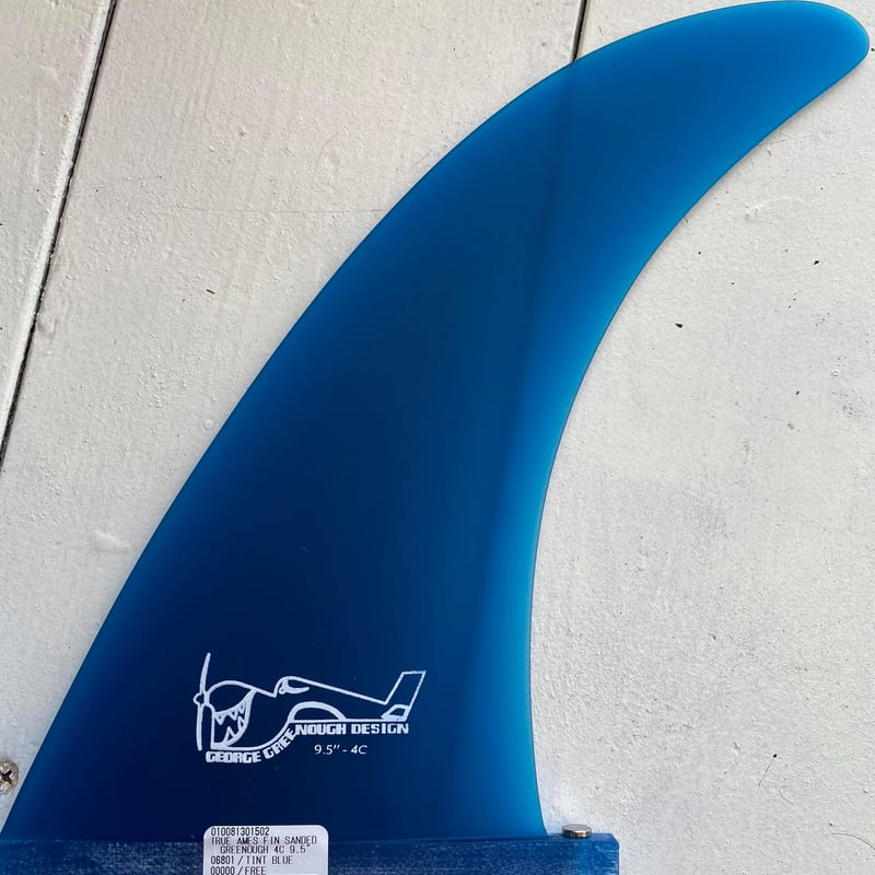 Greenough 4-C Surf Fin by True Ame/9.5