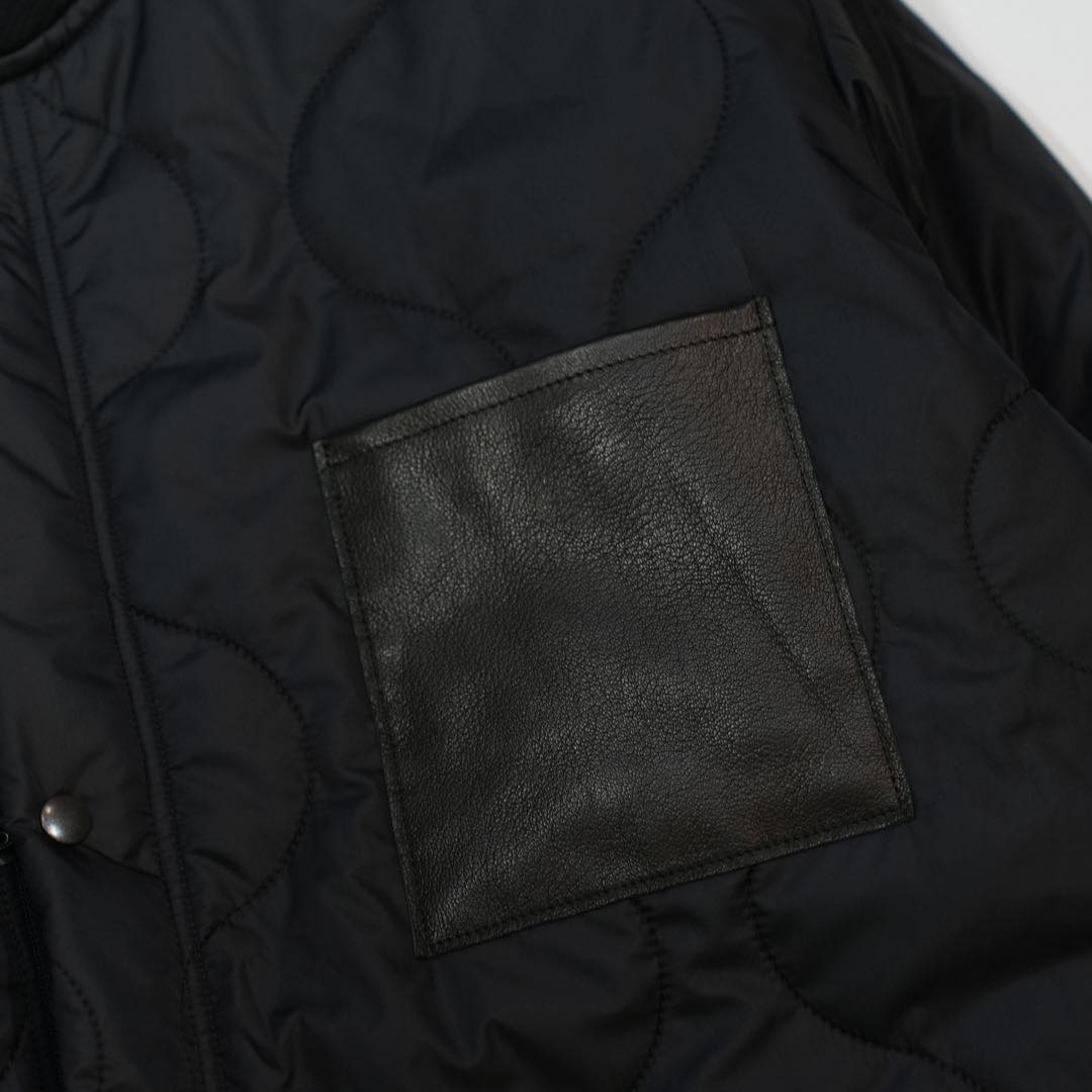 CWU-S/C QUILTING LINER JACKET / BLACK | K's sur