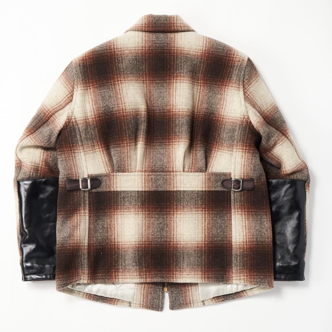 OMBRE CHECK WOOLSPORT JACKET/BROWN | K's surfride OMBRE CHECK WOOLSPORT JACKET/BROWN | K's surfride