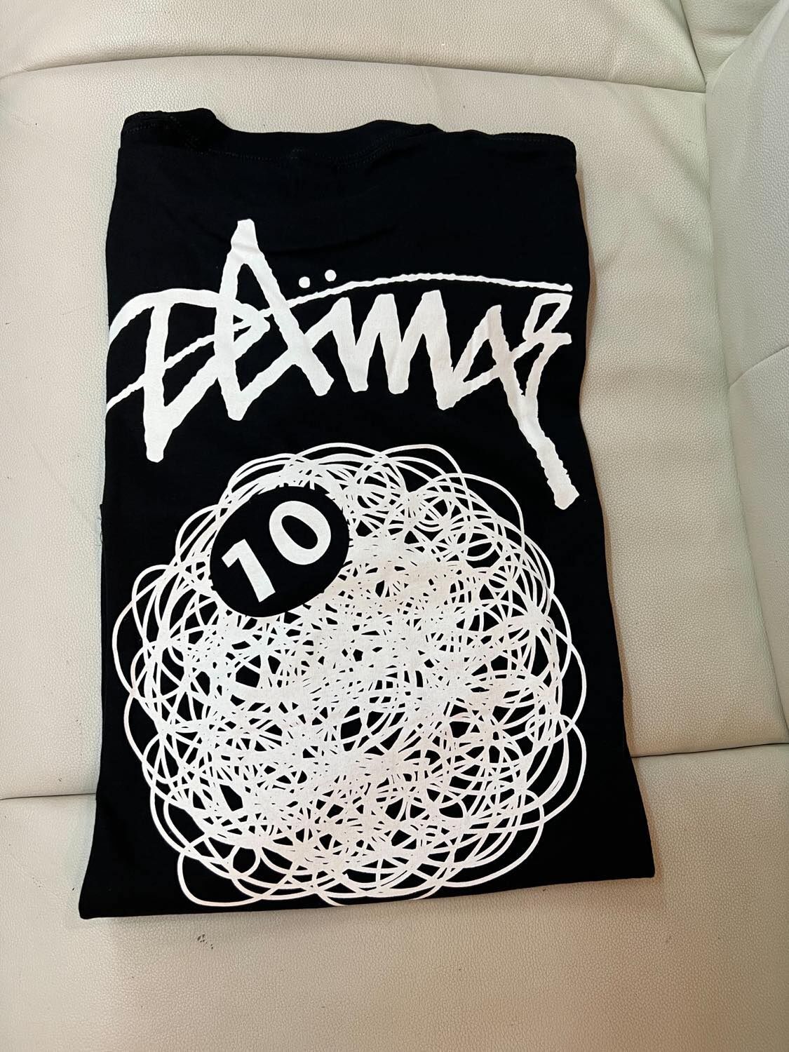 DAMA SURFBOARDS 10 DAMA LONG SLEEVE TEES /BLACK