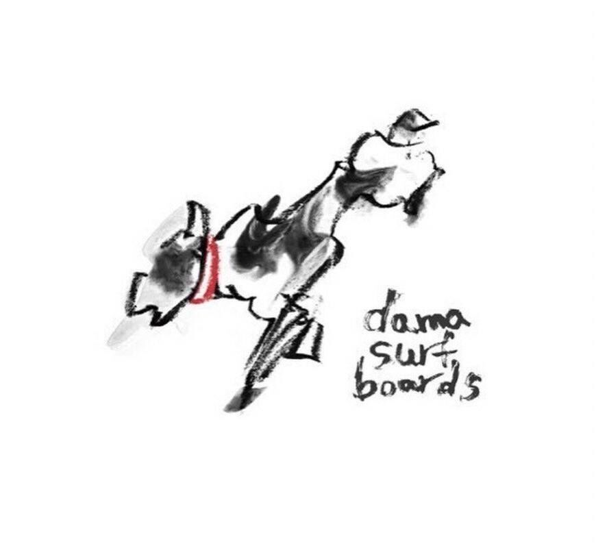 DAMA SURFBOARDS DORA TEES/WHITE | K's surfride