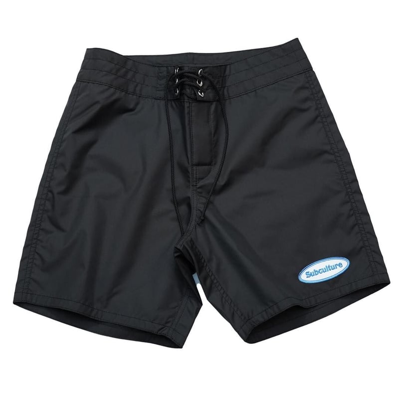 NYLON SURF SHORTS / BLACK | K