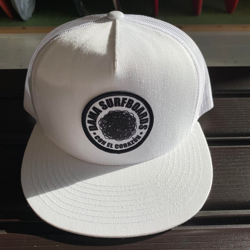 DAMA SURFBOARDS ダマサーフ オリジナル キャップ キムタク着 DAMA SURFBOARDS CAP/White Mesh | K's surfride