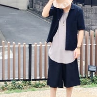 ＊ワイド ガウチョパンツ＊